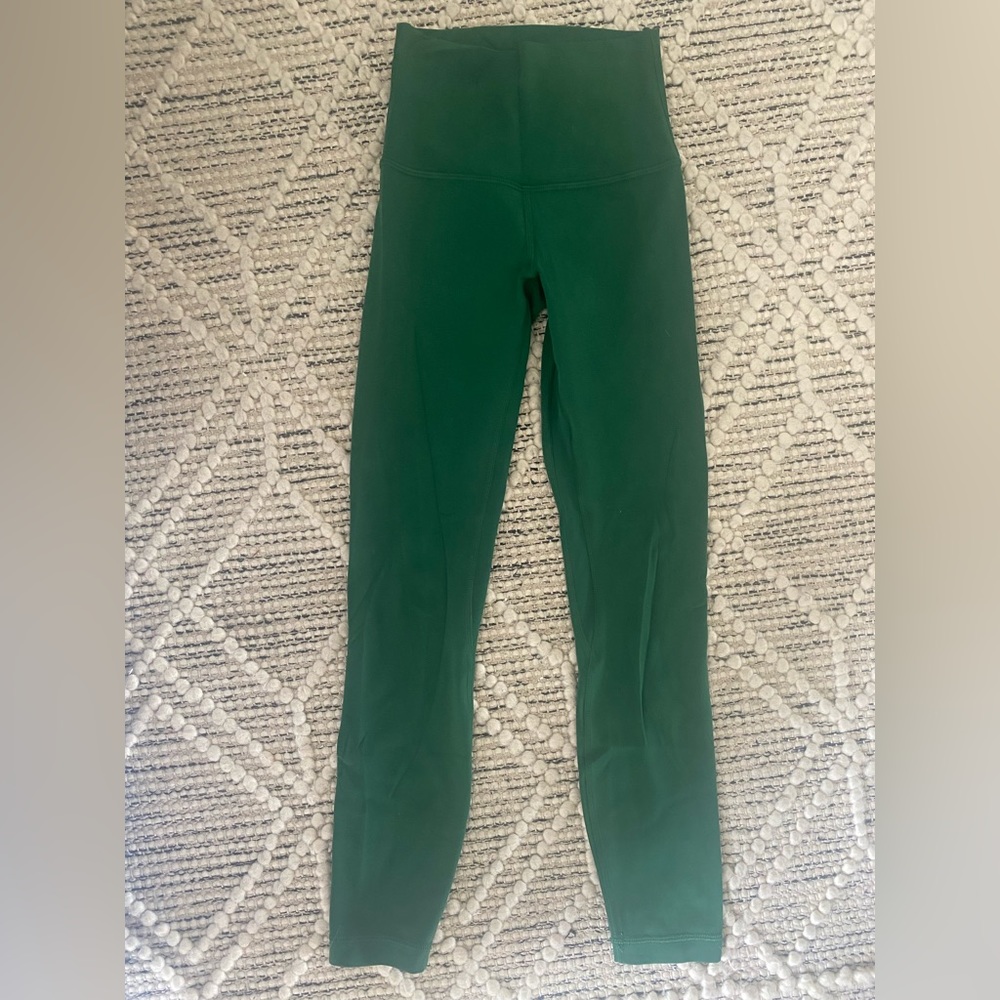 Lululemon Align high rise pant 25” Everglade Green